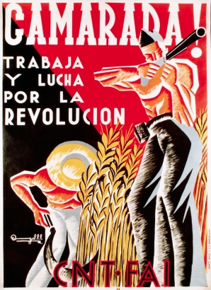 Socialist Poster During the Spanish Civil War